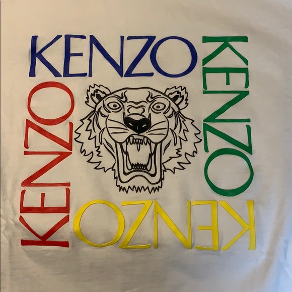 Kenzo Other - Kenzo Tiger Square Logo T-Shirt